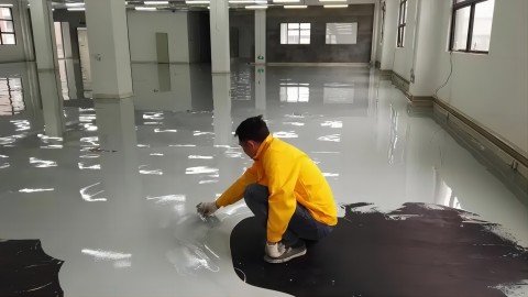 珠海防腐防静电地坪,防腐防静电自流平地坪